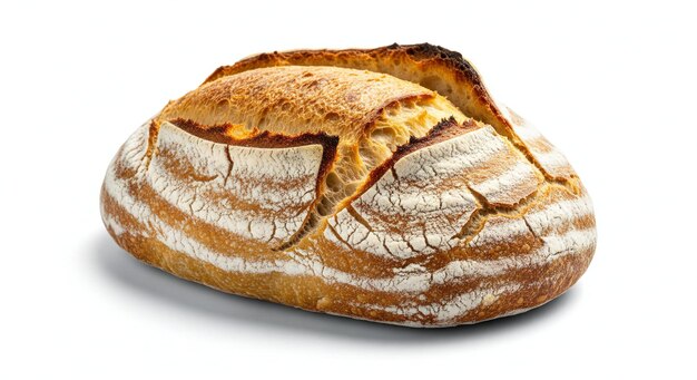 Baked bread close-up